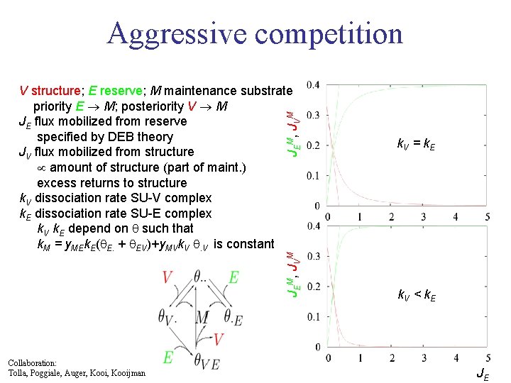 Aggressive competition JEM, JVM V structure; E reserve; M maintenance substrate priority E M;