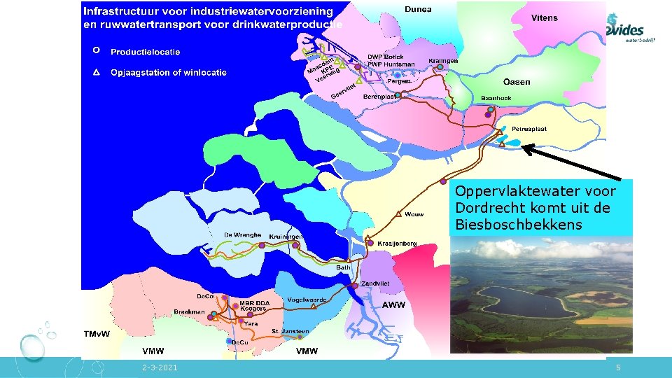 Oppervlaktewater voor Dordrecht komt uit de Biesboschbekkens 2 -3 -2021 5 