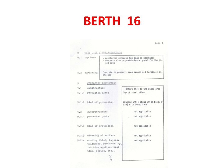 BERTH 16 