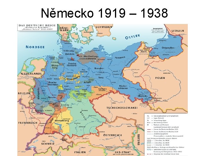 Německo 1919 – 1938 