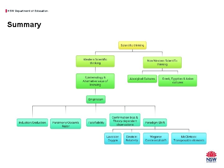 NSW Department of Education Summary 