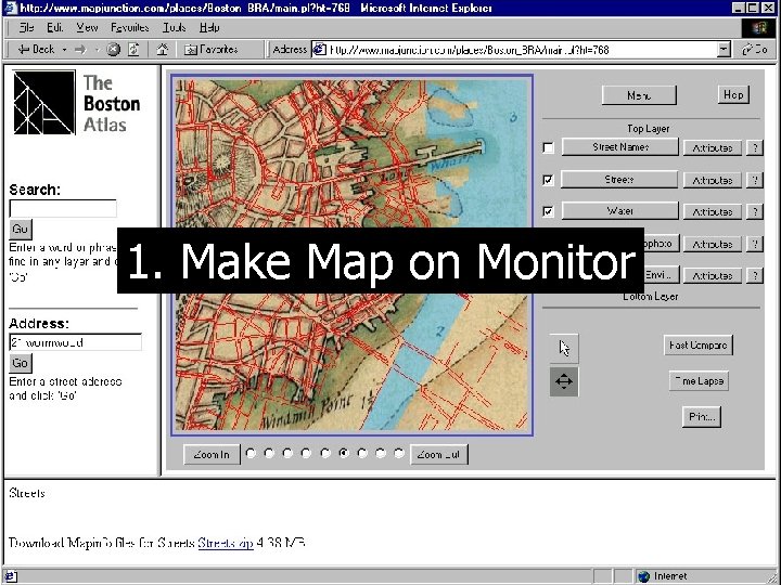 1. Make Map on Monitor 