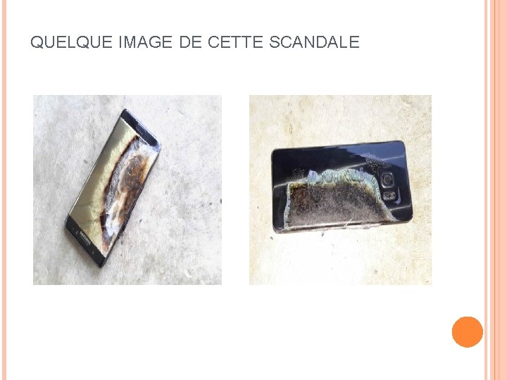 QUELQUE IMAGE DE CETTE SCANDALE 