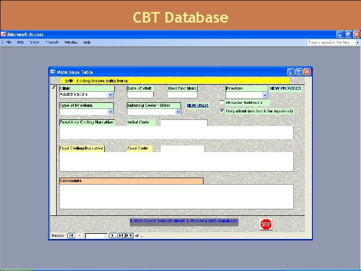 CBT Database 
