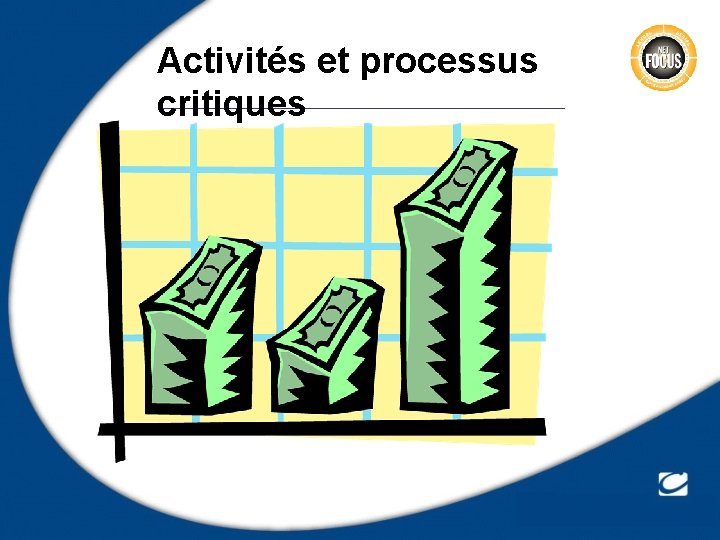 Activités et processus critiques 