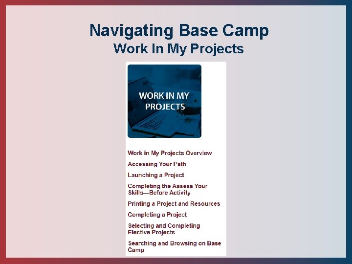 Navigating Base Camp Work In My Projects 