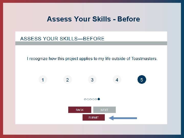 Assess Your Skills - Before 