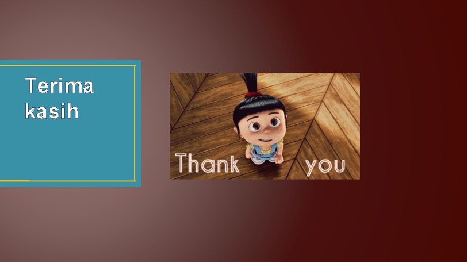 Terima kasih 