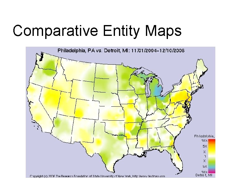 Comparative Entity Maps 