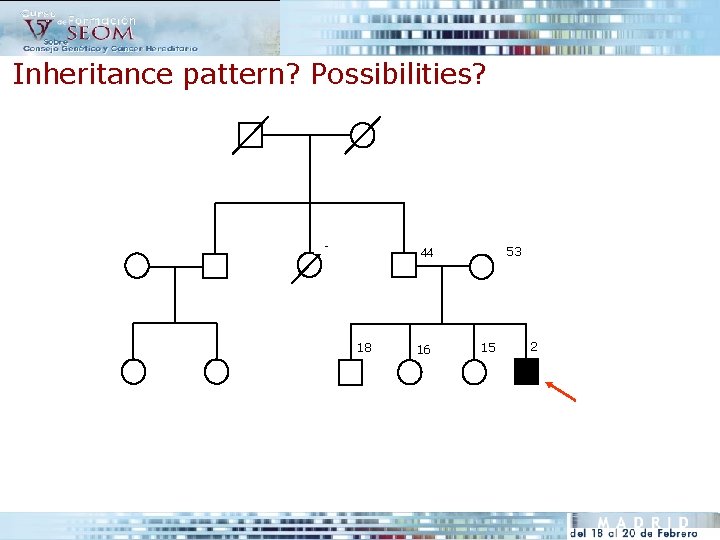 Inheritance pattern? Possibilities? 53 44 18 16 15 2 