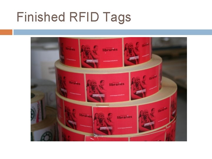 Finished RFID Tags 