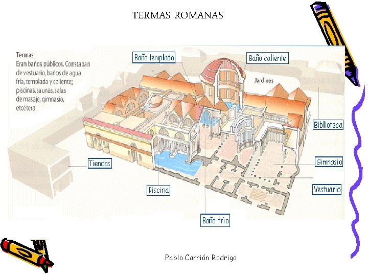 TERMAS ROMANAS Pablo Carrión Rodrigo 