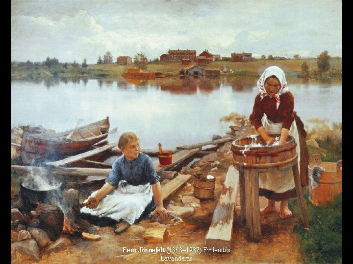 Eero Järnefelt (1863– 1937) Finlandés Lavanderas 