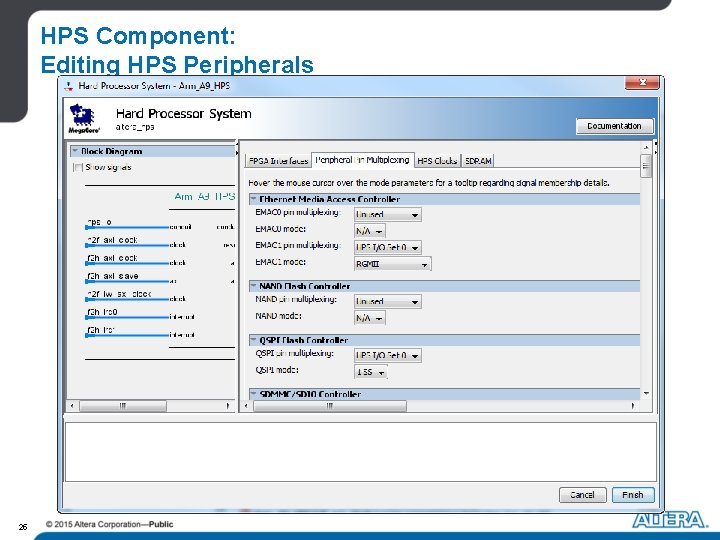HPS Component: Editing HPS Peripherals 25 HPS Component: Editing HPS Peripherals 25