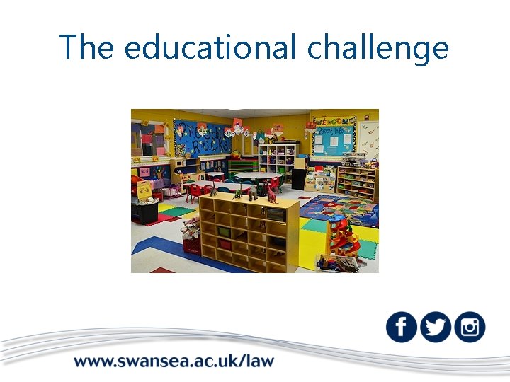 The educational challenge 