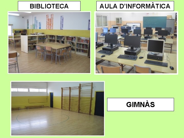 BIBLIOTECA AULA D’INFORMÀTICA GIMNÀS 