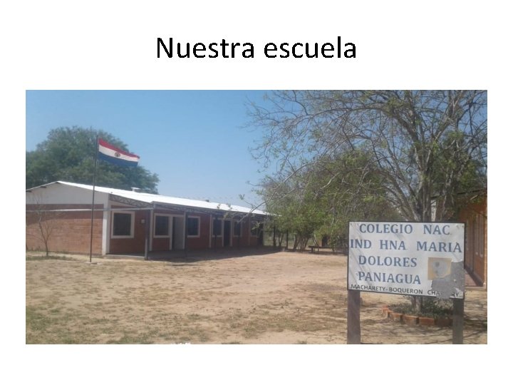 Nuestra escuela 