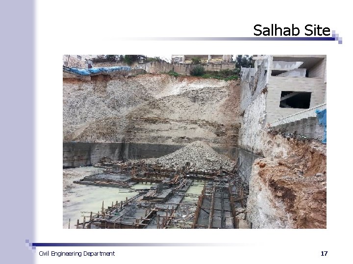 Salhab Site Civil Engineering Department 17 