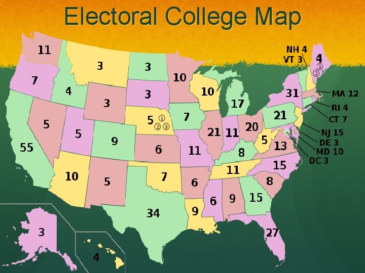 Electoral College Map 