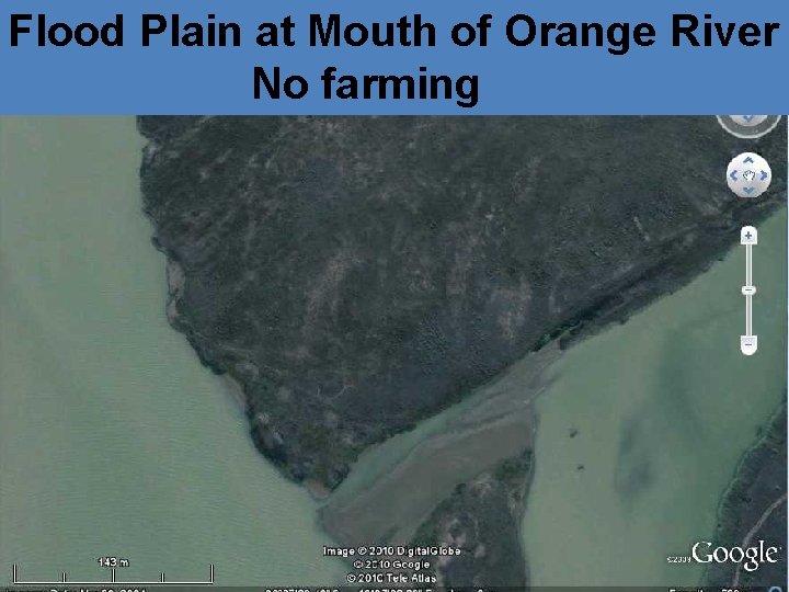 Flood Plain at Mouth of Orange River No farming 
