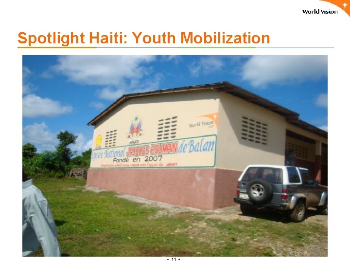 Spotlight Haiti: Youth Mobilization ٠ 11 ٠ 