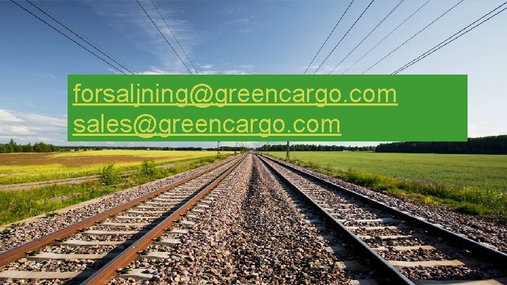 forsaljning@greencargo. com sales@greencargo. com 