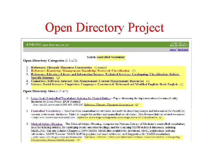 Open Directory Project 