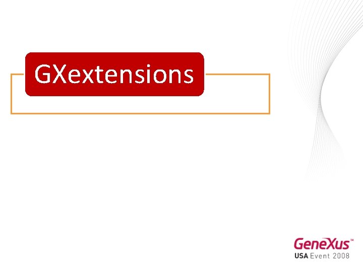 GXextensions 