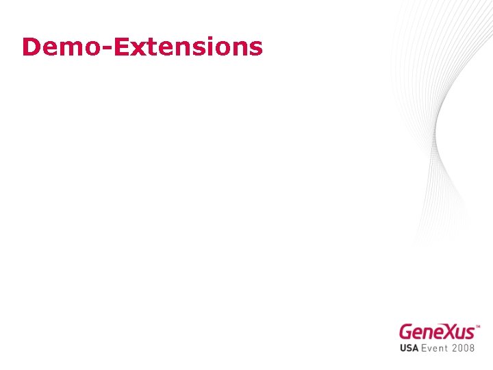 Demo-Extensions 