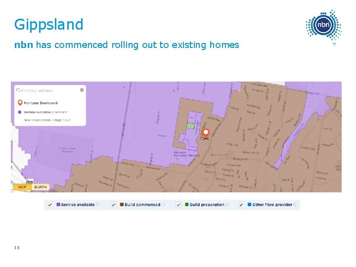 Gippsland nbn has commenced rolling out to existing homes 18 