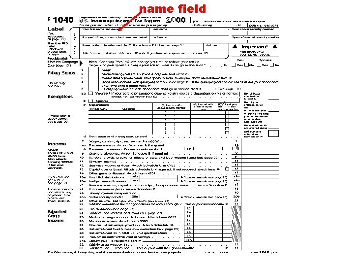 name field 
