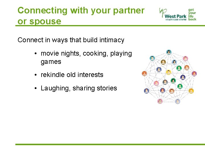 Connecting with your partner or spouse Connect in ways that build intimacy • movie