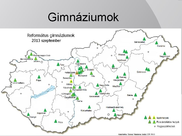 Gimnáziumok 