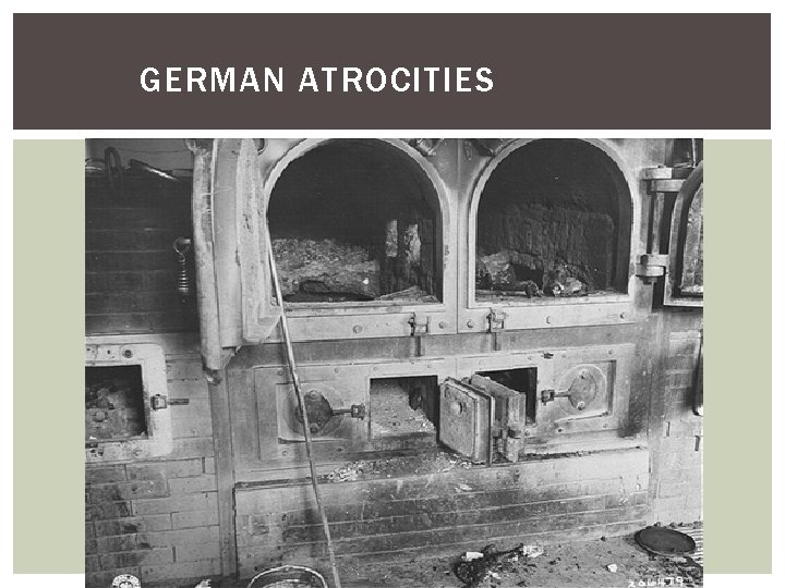 GERMAN ATROCITIES 