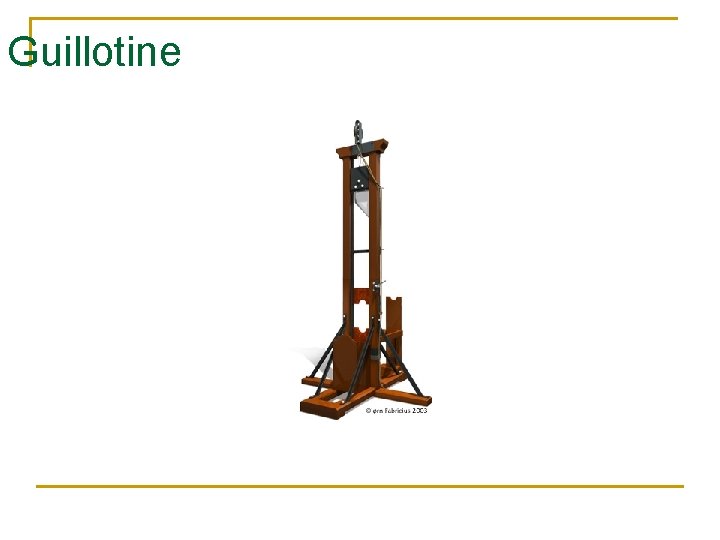 Guillotine 