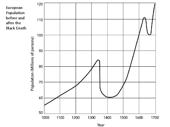 European Population before and after the Black Death 