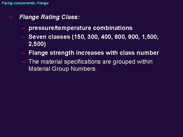 PIPING MATERIALS Definition piping components mechanical elements suitable