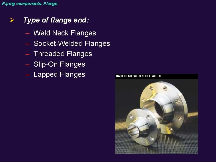 PIPING MATERIALS Definition piping components mechanical elements suitable