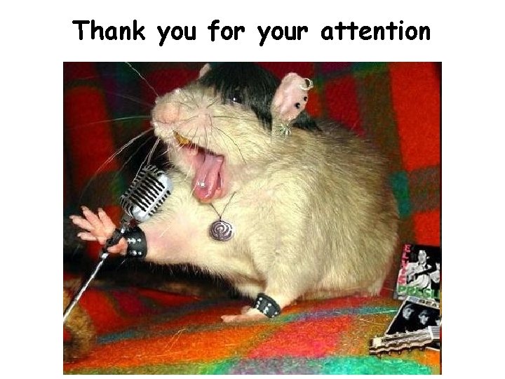 Thank you for your attention 