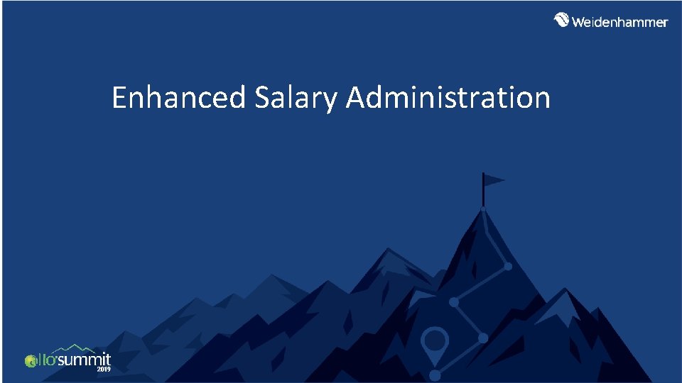 Enhanced Salary Administration 