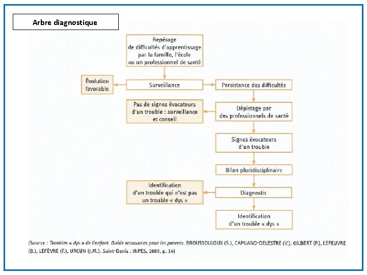 Arbre diagnostique 