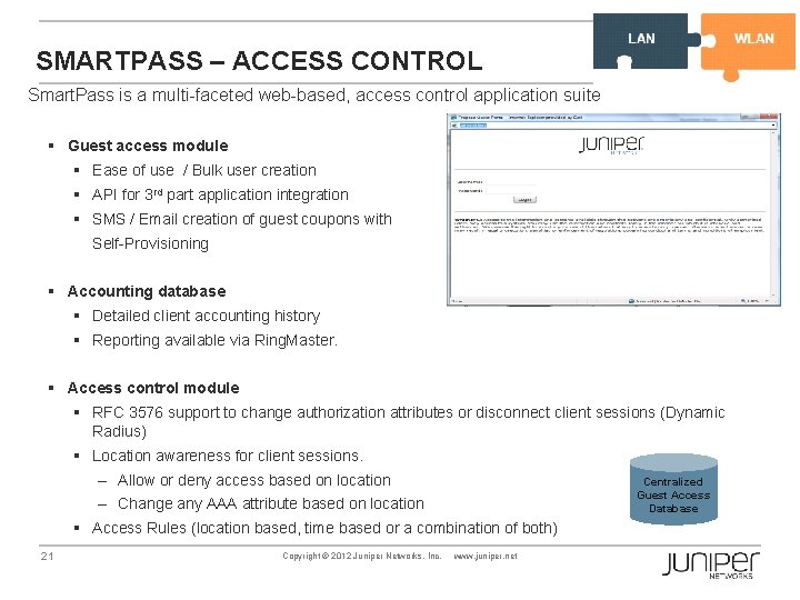 WL Series SMARTPASS – ACCESS CONTROL Smart. Pass is a multi-faceted web-based, access control