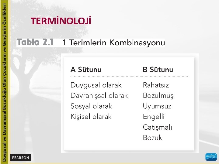 TERMİNOLOJİ 