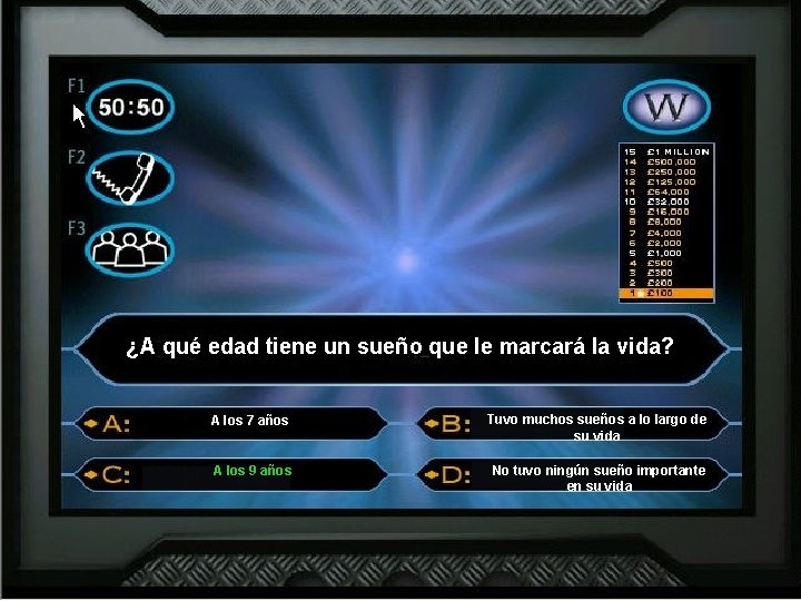 ¿A qué edad tiene un sueño que le marcará la vida? A los 7