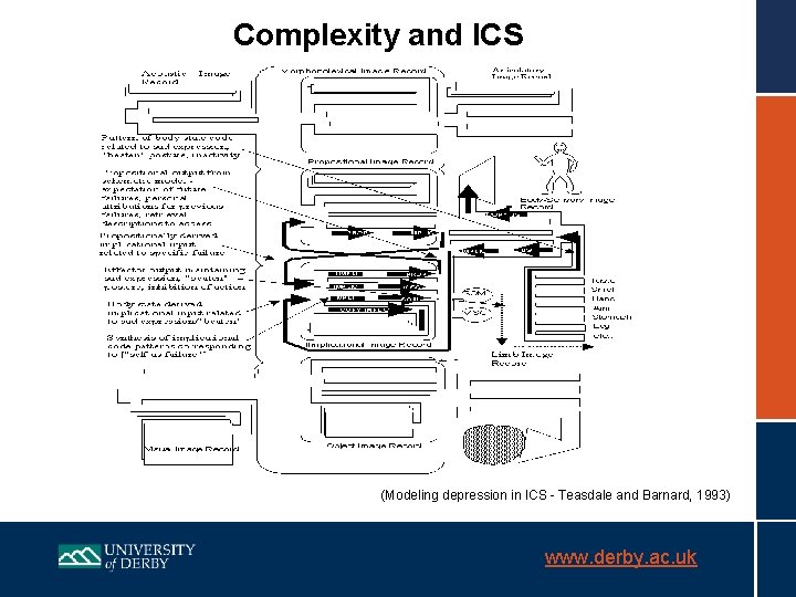 Complexity and ICS (Modeling depression in ICS - Teasdale and Barnard, 1993) www. derby.