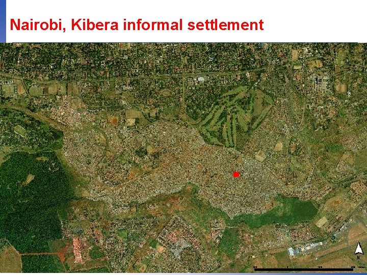 Nairobi, Kibera informal settlement 
