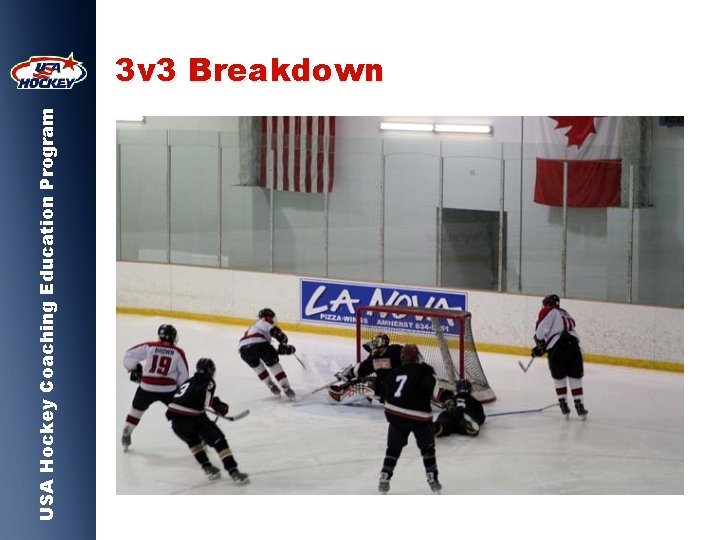 USA Hockey Coaching Education Program 3 v 3 Breakdown 