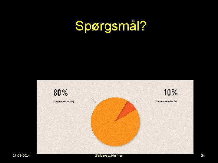 Spørgsmål? 17 -01 -2014 Sårbare guidelines 34 