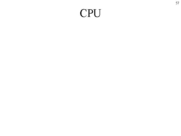 57 CPU 57 CPU