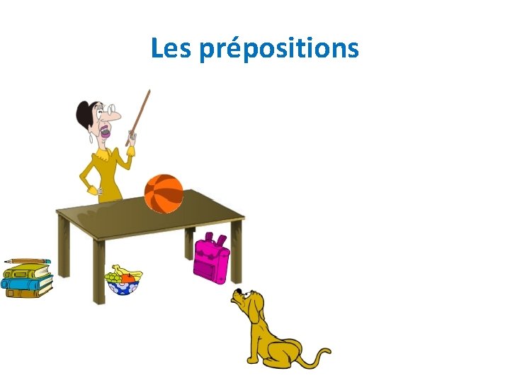 Les prépositions 